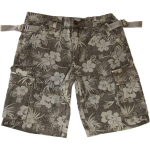 Mrt Beach broek/ bermuda Bloemen