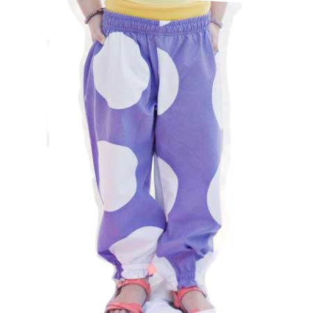 Louie Louis Vilda broek Purple Polka