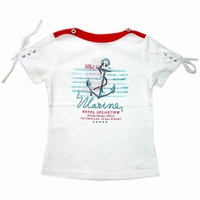 Mirtillo Marine Girl top