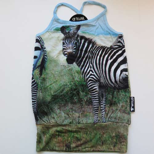 Wild Toppy top Zebras maat 98 104